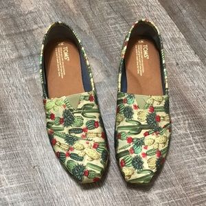 Size 9 cactus/succulent TOMS
